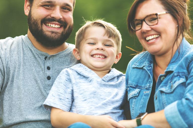 Andrea, Simon and Ethan